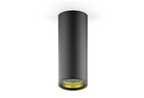LED светильник накладной HD009 12W (черный золото) 3000K 79x200,900лм, 1/10
