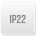  Степень защиты светильника IP22 