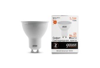 Лампа Gauss LED Elementary MR16 GU10 5.5W 430lm 2700К 1/10/100