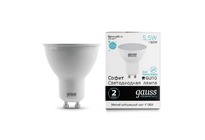 Лампа Gauss LED Elementary MR16 GU10 5.5W 450lm 4100К 1/10/100