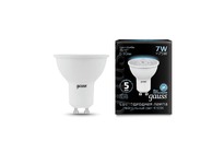 Лампа Gauss LED MR16 GU10 7W 630lm 4100K 1/10/100
