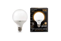 Лампа Gauss LED G95 E27 16W 1360lm 3000K 1/32