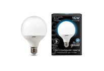 Лампа Gauss LED G95 E27 16W 1400lm 4100K 1/32