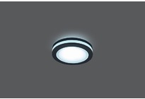 Светильник Gauss Backlight BL107 Кругл. Черный, 5W, LED 4000K 1/60