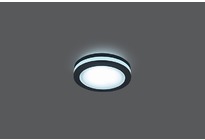 Светильник Gauss Backlight BL107 Кругл. Черный, 5W, LED 4000K 1/60