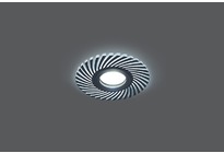 Светильник Gauss Backlight BL132 Кругл./узор. Черный, Gu5.3, 3W, LED 4000K 1/40