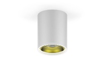 LED светильник накладной HD010 12W (белый золото) 3000K 79x100,900лм, 1/30